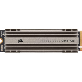 SSD Corsair MP600 CORE 1TB M.2 NVMe PCIe Gen4 - Чорний