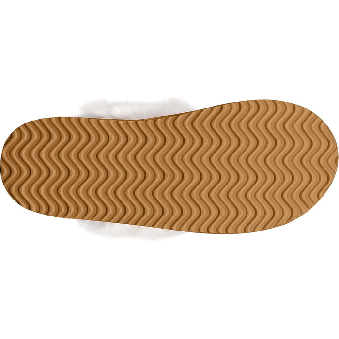 Тапочки жіночі зимові PIZZ ANNU з плюшем, антиковзаюча підошва, платформа, піна пам'яті, для дому/на вулицю, 38/39 EU, кремовий