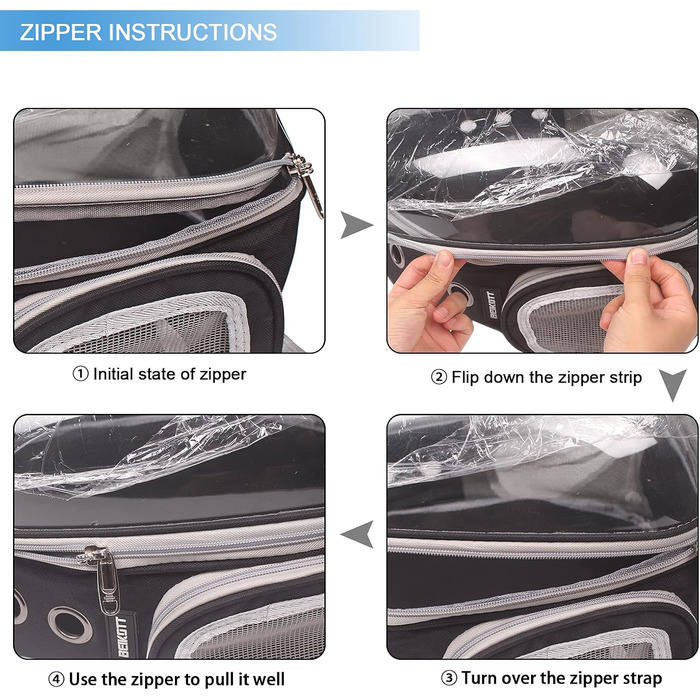 Рюкзак-переноска для котів та собак, капсульний рюкзак для тварин, для подорожей, з вентиляцією, схвалений авіакомпаніями