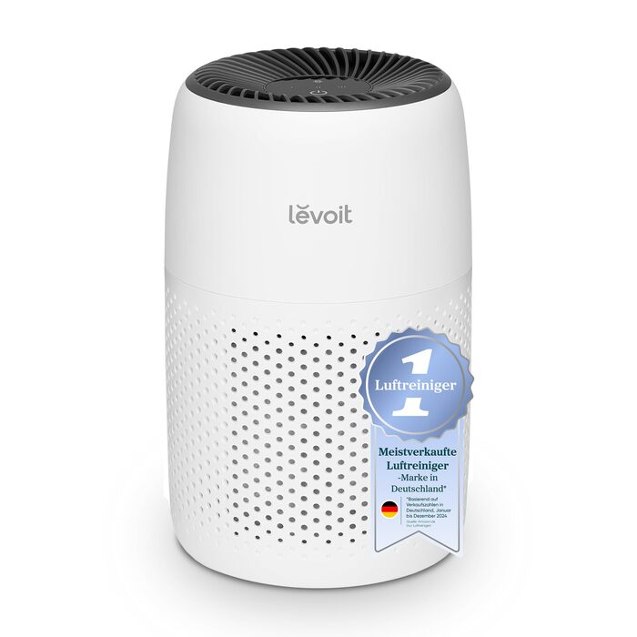Повітряний фільтр Levoit для алергіків з ароматерапією, HEPA фільтр проти цвілі, пилу та шерсті тварин, білий, Core Mini