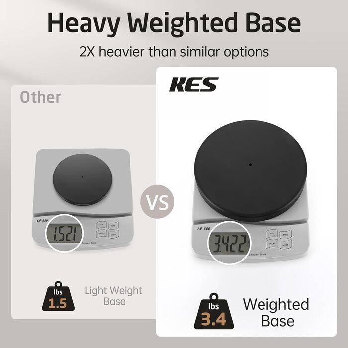 KES Freestanding Toilet Paper Holder with Weighted Base - Stainless Steel SUS304 - Brushed Finish - Black Matte - 26 Inch