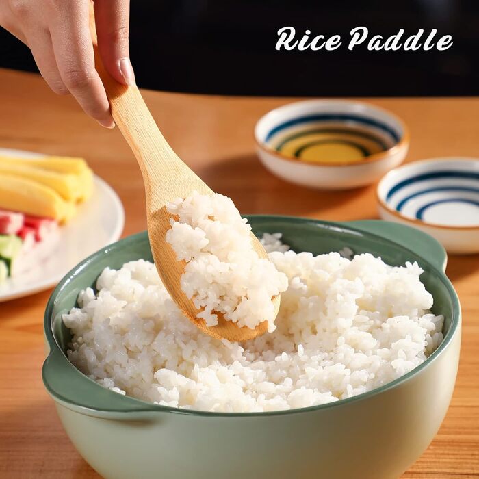 Набір для приготування суші MUDEELA: бамбукові килимки, палички, лопатка, інструкція