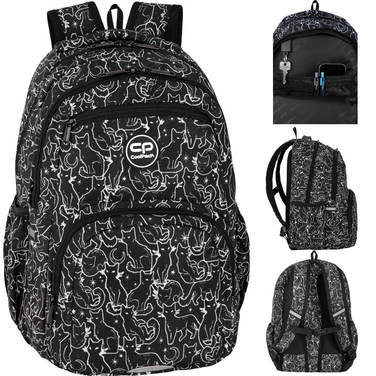 Багатофункціональний шкільний рюкзак CoolPack, багатоколірний, 23 л