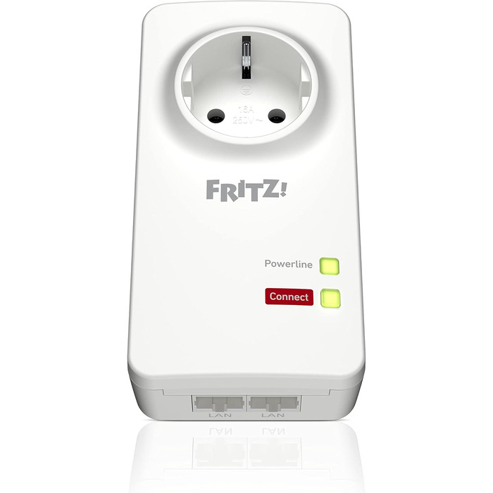Набір FFRITZ!Powerline 1220: 1200 Мбіт/с, 2x Gigabit LAN, для NAS та HD-Streaming