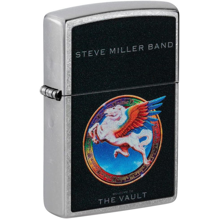 Запальничка Zippo Steve Miller Band Welcome to The Vault, хромована, кишенькова