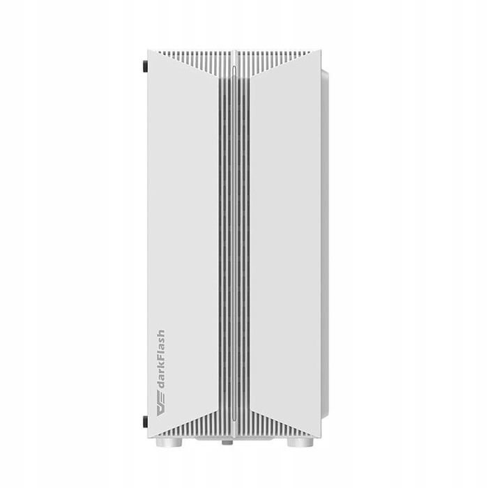 Корпус для комп'ютера darkFlash DK151 LED білий, Midi Tower, 3 RGB вентилятори