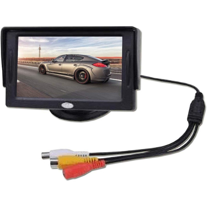 Sunvalleytek 10,92 см LCD TFT монітор-дзеркало для авто з камерою заднього виду