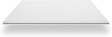 Mr. Sandman Topper 90x190 Mattress Topper for Lying Comfort and Mattress Protection, Cold Foam Topper for All Mattresses and Boxspring Beds, Mattress Topper Soft, Height approx. 5cm