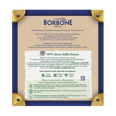 Кава в пoдах Caffe Borbone Miscela Blu (Синя суміш), ESE 44мм, солодка, 300 шт.