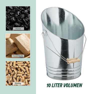 Relaxdays Charcoal Bucket with Shovel