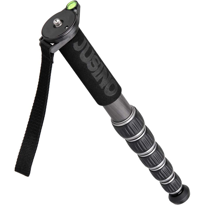 Монопод JUSINO MP-326C з карбону, 6 сегментів, до 140 см, вантажопідйомність 10 кг