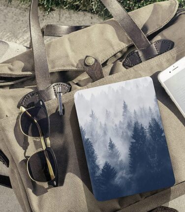 Чохол MoKo для Kindle Paperwhite 12th Gen (2024) та Kindle Colorsoft Signature Edition (2024), захисний чохол з авто-сном/пробудженням, сірий ліс