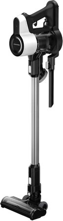 GRUNDIG VCP 4130 Бездротовий акумуляторний пилосос 2-в-1, білий/чорний