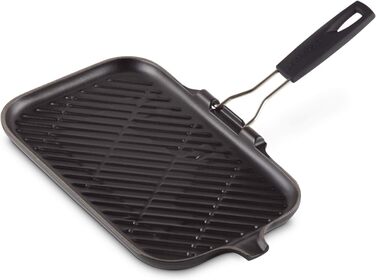 Чавунна гриль-сковорода Le Creuset, прямокутна, 36 см, матова чорна