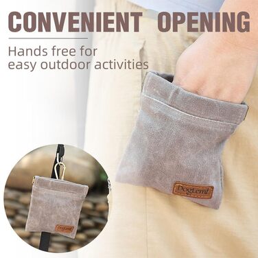 Фрі-лідер сумка для ласощів для собак з автоматичним закриттям, маленька сумка для корму для дресирування собак, сумка для цуценят з карабіном