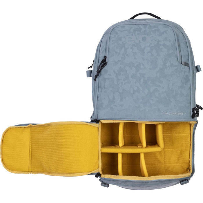 EVOC Hip Pack Capture: нагрудний рюкзак (1 шт.) універсального розміру, сталевий колір