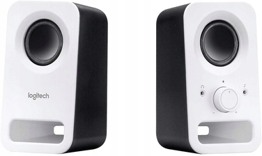 Комп'ютерні колонки Logitech Z150 2.0, 6 Вт RMS, Jack 3,5 мм, білі