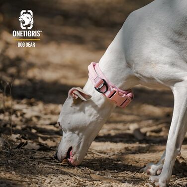 Нашийник для собак OneTigris, тактичний, XS (25-33 см), рожевий