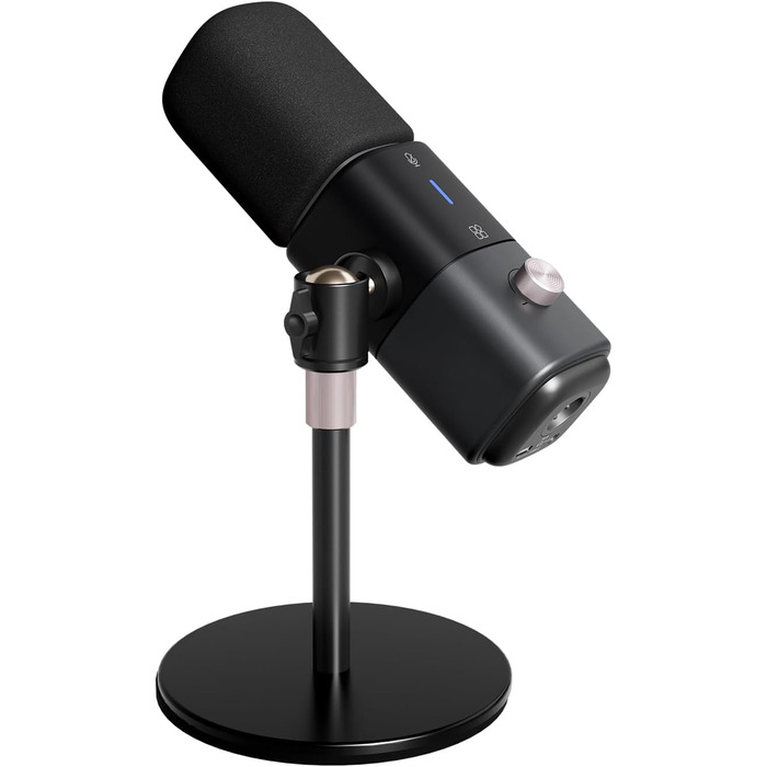 Динамічний мікрофон NearStream USB/XLR для ПК, геймінгу та стрімінгу з регулюванням гучності, кнопкою Mute, ізоляцією голосу, сумісний з MAC, PS4, PS5, мікшером (AM10X/AM15X)
