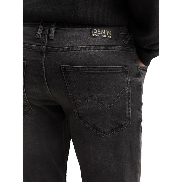 Джинси чоловічі TOM TAILOR Denim Culver Skinny 36W/32L, темно-сірий, використаний денім