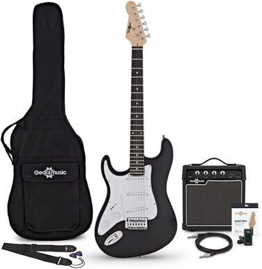 Електрогітара Gear4music LA для лівшів 4/4 з підсилювачем 10 Вт