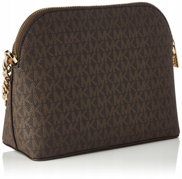 Сумка-кросбоді Michael Kors з екошкіри, коричнева