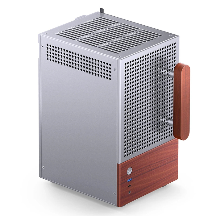 Корпус Jonsbo T6 Mini-ITX, сріблястий