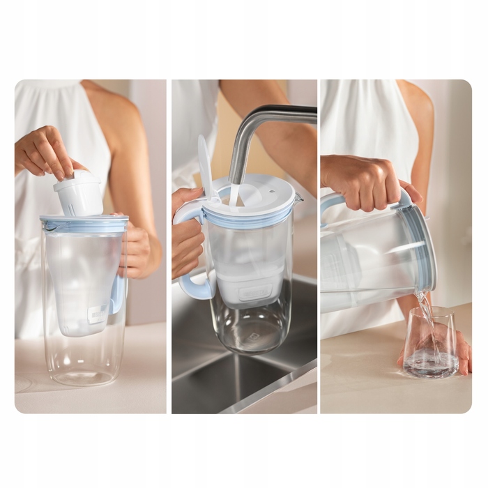 Фільтральний глечик Brita Glass, 2,5 л, прозорий
