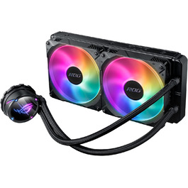 Система водяного охолодження ASUS ROG Strix LC II 280 ARGB, 280 мм, чорний колір