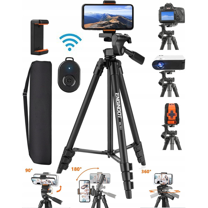 Штатив-трипод MLT01, 136 см, чорний