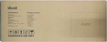 Бездротовий пилосос Levoit LVAC-200: 4-в-1, для дому та авто, фільтрація 99,9%, для тварин, килимів, твердих поверхонь