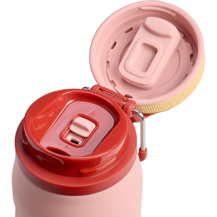 Термопляшка Stanley IceFlow Bottle Twist Flip 0.47L з кришкою-клапаном, герметична, Peach Rose
