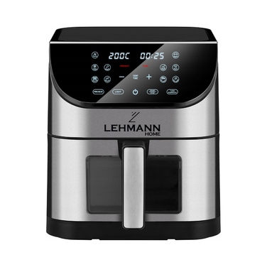 Аерофритюрниця Lehmann 8 л, 1800 Вт з вікном для перегляду