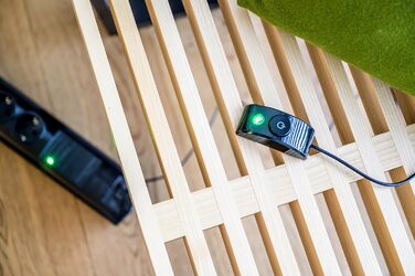 Бренненштуль Primera-Tec Comfort Switch Plus мережевий фільтр 7-портовий з захистом від перенапруги (2м кабель, вимикач та RJ-11), чорний, з ручним/ножним вимикачем