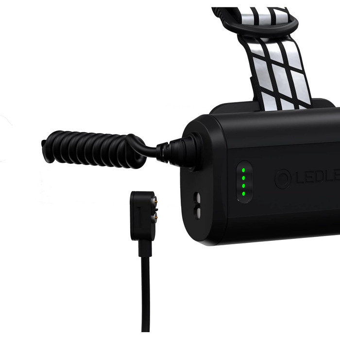 Лобовий ліхтар Ledlenser H19R Signature 4000 лм, LED, акумуляторний, червоне світло, IP67, Bluetooth, 330 м, USB-зарядка, кріплення на шолом, для MTB та outdoor