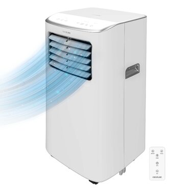 Cecotec Forceclima 7400 Touch - портативна кліматична установка, 7000 BTU, LED-дисплей, 4 режими, 2 швидкості, охолодження до 15 м2, з пультом ДУ та сенсорним керуванням
