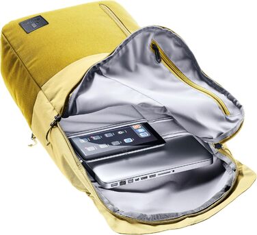 Рюкзак deuter UP Seoul для міста, 16+10 л, еко, жовтий (Turmeric-ginger)