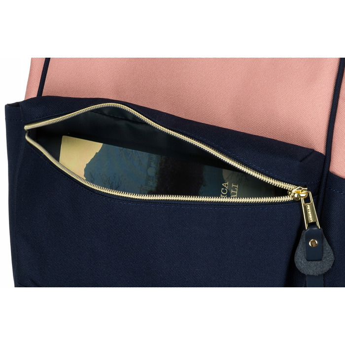 Міський рюкзак Peterson PTN ALFA NAVY+PINK, рожевий