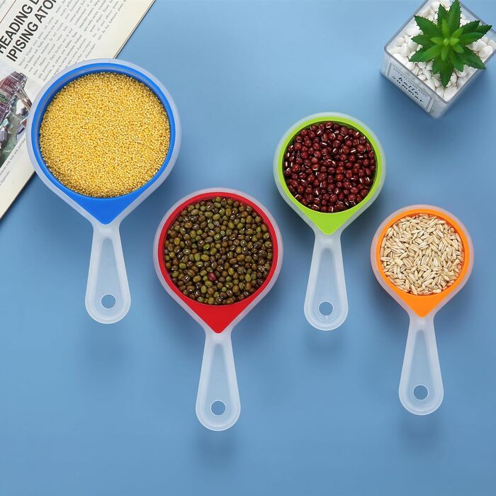 MEASURING_CUP Camping Kitchen Accessories, Measuring Cup and Spoon Set