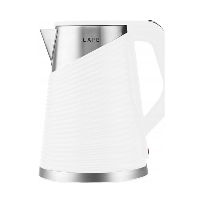 Електричний чайник Lafe Elegant White, 1800 Вт, 1,8 л, білий