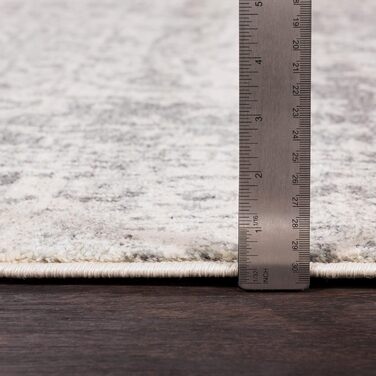Surya Syracuse Vintage Rug - Oriental Rug for Living Room, Dining Room, Bedroom - Oriental Boho Rug, Short Pile Rug for Easy Care - Large Rug 160x220cm in Grey, 160 x 220 cm (Rectangular)