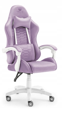 Ігрове крісло HELL'S CHAIR HC-1000 Purple, тканина