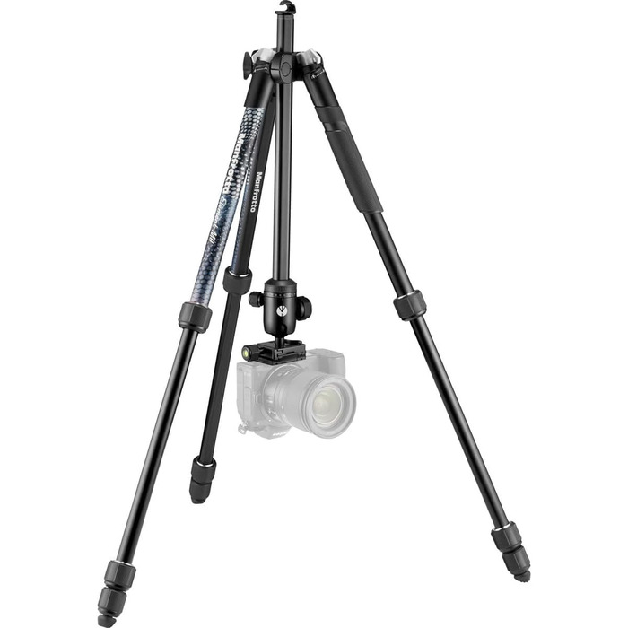 Штатив Manfrotto Element MII з кульковою головкою, чорний (алюміній, 4 секції)
