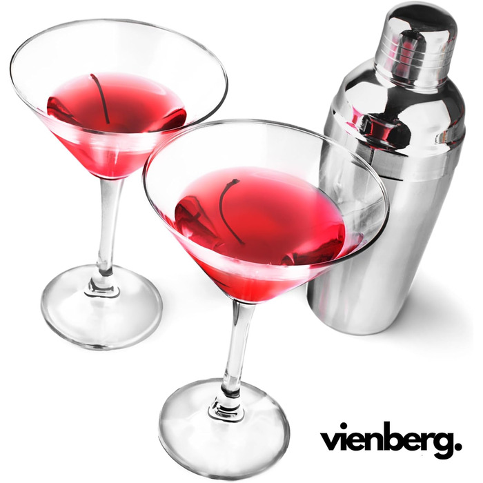 Набір склянок для коктейлів Martini 175 мл | Професійний ресторанний посуд Gastro якості | Для Martini, Cosmopolitan, Manhattan, Margarita, Sidecar (6 шт.)