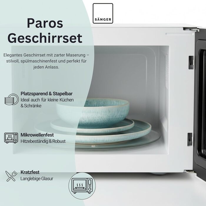 Набір кавових чашок з блюдцем Sängер (8 шт.), 160 мл, кераміка, кремовий колір, для 4 осіб, преміум-якість