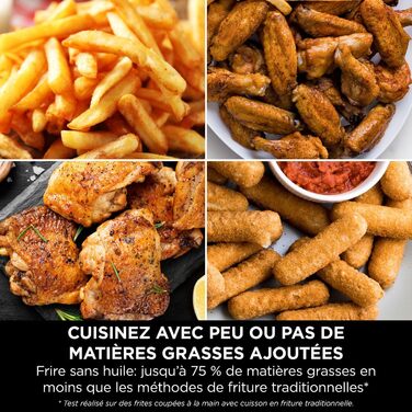 Ninja Double Stack XL Air Fryer Hot Air Fryer, 9.5L Air Fryer, Double Basket Hot Air Fryer with 4 Cooking Levels, 2 Baskets, 2 Racks, Space-Saving Design, 6 Cooking Functions, 8 Portions, Grey SL400EU Stacked Double Drawer 9.5L Grey