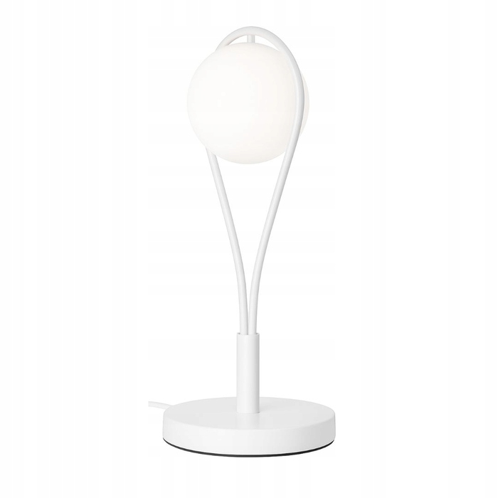 Настільна лампа Ledigo Milano Rosa, біла, 40 Вт