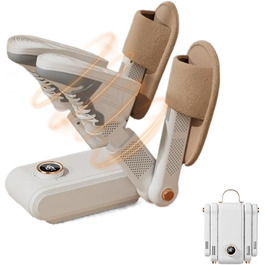 Електричний сушильник для взуття 2 пари, портативний, для взуття, рукавичок, шапок, шкарпеток та футбольних бутс