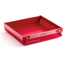 coox WUNDERFORM Frame MQ in Blue: The first foldable silicone cake pan for limitless baking creations - perfect for cakes, bread, and casseroles