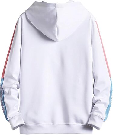 Чоловічий світшот з капюшоном Kenaijing, бавовна, білий, розмір XXL